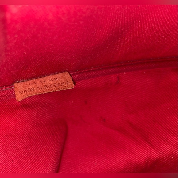 RARE CHLOE Brown Red Leather Shoulder Bag - Picture 7 of 12